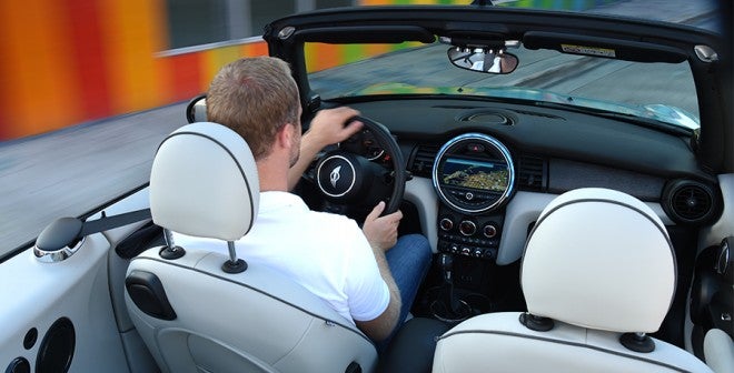 Interior del Mini Convertible Interior del Mini Convertible