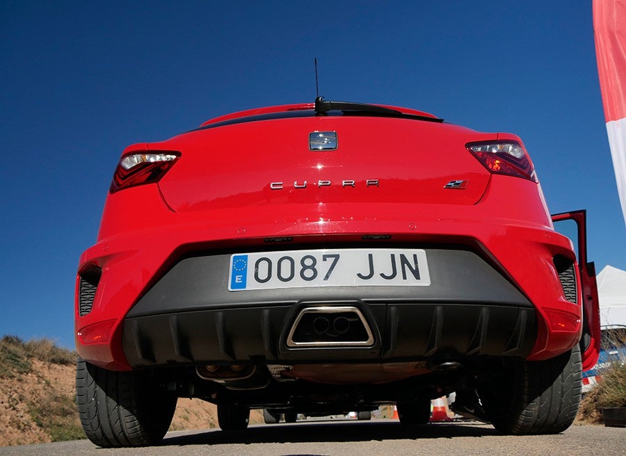 Presentación y prueba Seat Ibiza Cupra 2015, Rubén Fidalgo