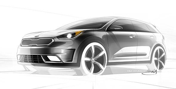 Echamos un primer vistazo al prototipo Kia Niro Echamos un primer vistazo al prototipo Kia Niro