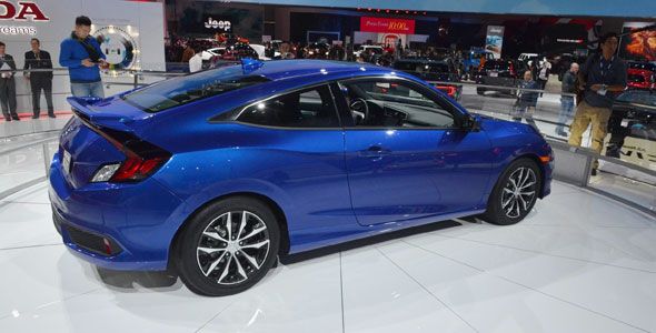 El Honda Civic Coupé se descubre en Los Ángeles El Honda Civic Coupé se descubre en Los Ángeles