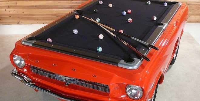 Mesa de billar Ford Mustang Mesa de billar Ford Mustang