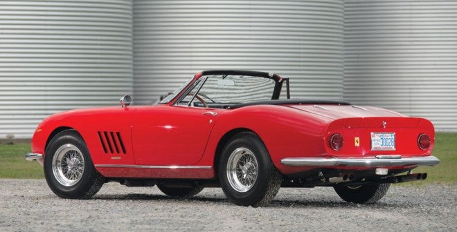 Ferrari-275-GTB--RMAuctions Ferrari 275 GTB/4 S NART Spider de 1967