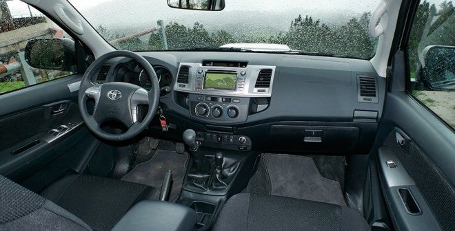 Prueba Toyota Hilux 2015 Prueba Toyota Hilux 2015, interior, Rubén Fidalgo