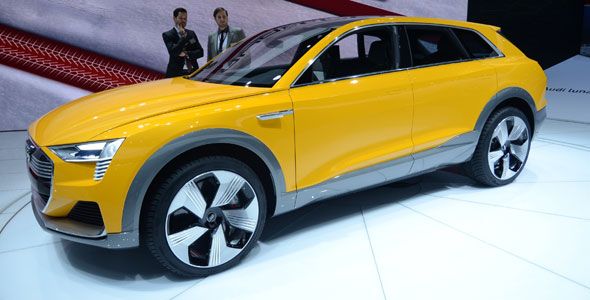 Audi h-tron, el SUV del futuro es rápido y eficiente Audi h-tron, el SUV del futuro es rápido y eficiente