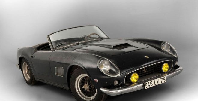 baillon-collection-worlds-most-valuable-barnfind-4 Ferrari 250 GT Spyder California SWB de 1961