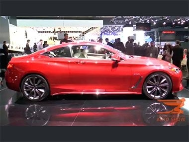 El debut del Infiniti Q60 en Detroit 2016 en vídeo El debut del Infiniti Q60 en Detroit 2016 en vídeo