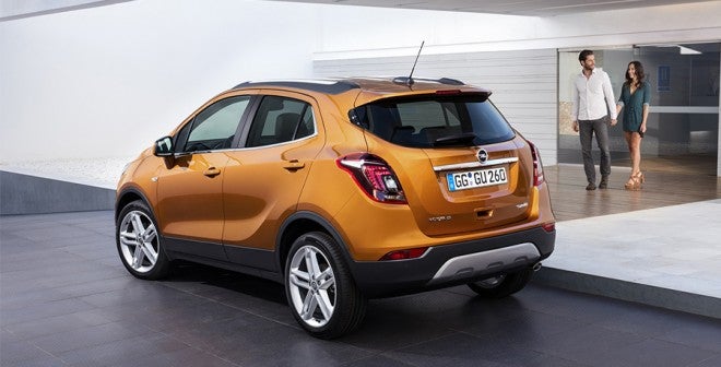 Opel Mokka X, vista trasera