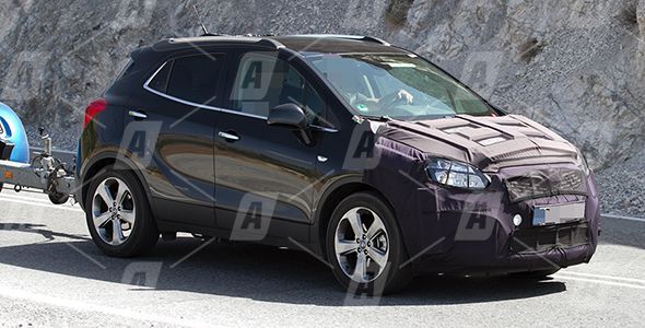 Fotos espía del facelift del Opel Mokka 2016 Fotos espía del facelift del Opel Mokka 2016