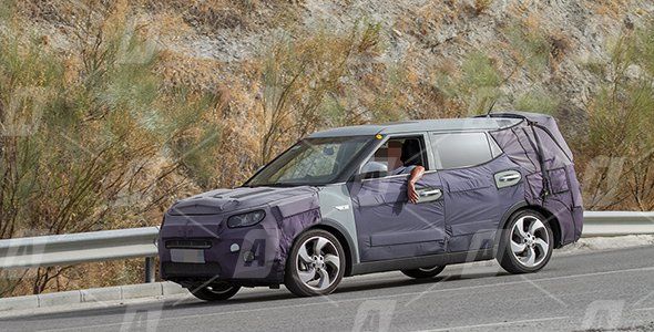 Fotos espía del nuevo SsangYong Tivoli XL Fotos espía del nuevo SsangYong Tivoli XL
