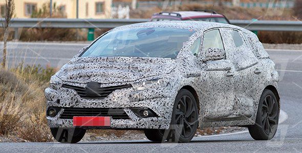 Fotos espía del nuevo Renault Scénic 2016 Fotos espía del nuevo Renault Scénic 2016