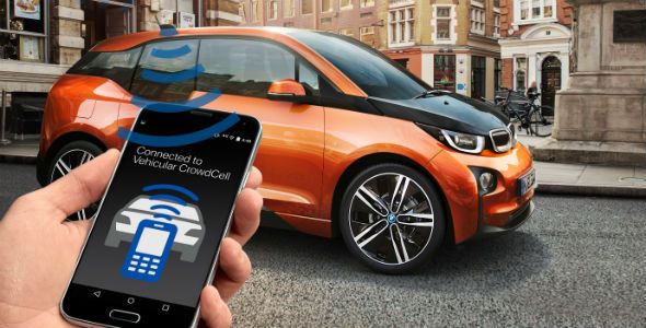 BMW presenta la tecnología ‘Vehicular CrowdCell” en el MWC BMW presenta la tecnología ‘Vehicular CrowdCell” en el MWC