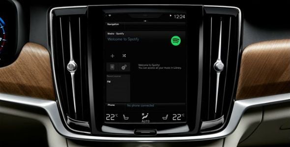 Volvo, el primer fabricante que integra Spotify en sus vehículos Volvo, el primer fabricante que integra Spotify en sus vehículos