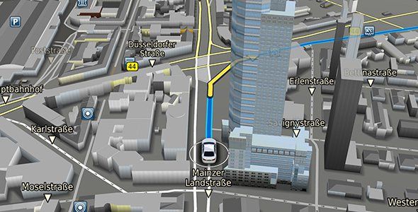 Navegadores Bosch NDS y mapas 3D en el MWC Barcelona 2016 Navegadores Bosch NDS y mapas 3D en el MWC Barcelona 2016