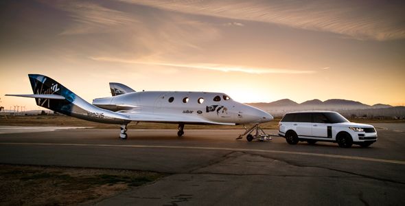 SpaceShipTwo, la nave espacial que ha presentado Land Rover SpaceShipTwo, la nave espacial que ha presentado Land Rover