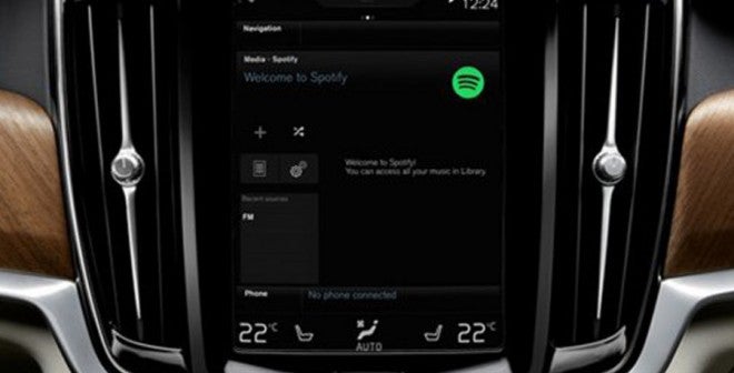 app-spotify-volvo Volvo
