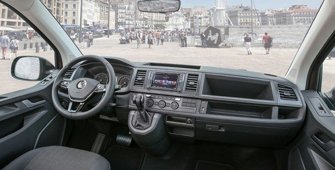 Un interior digno de un compacto o monovolumen