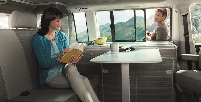 Interior de la VW California