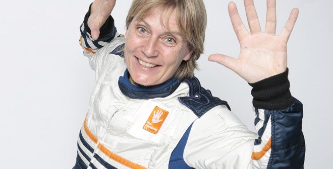Jutta Kleinschmidt, primera ganadora del Dakar (coche)