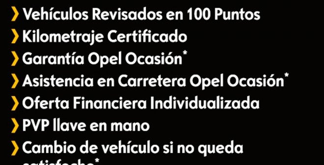 "Opel Ocasión" es el nuevo proyecto de la marca para seminuevos y coches de ocasión "Opel Ocasión" es el nuevo proyecto de la marca para seminuevos y coches de ocasión