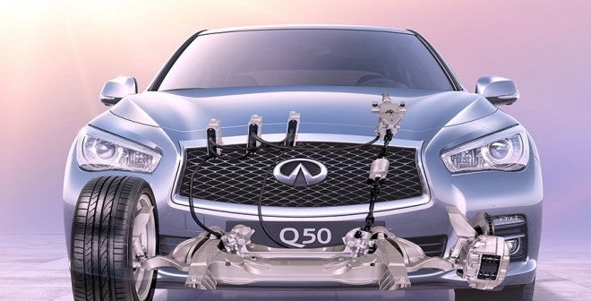 Infiniti Q50 Steer by Wire Infiniti Q50 Steer by Wire