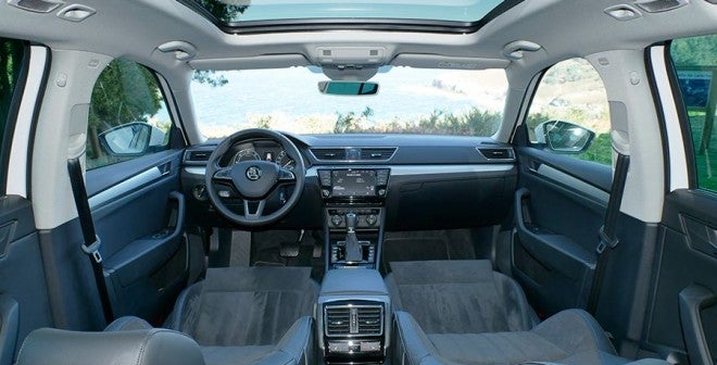 Prueba del Skoda Superb Combi 1.6 TDi 120 CV DSG 2015 Prueba del Skoda Superb Combi 1.6 TDi 120 CV DSG 2015, interior, Rubén Fidalgo