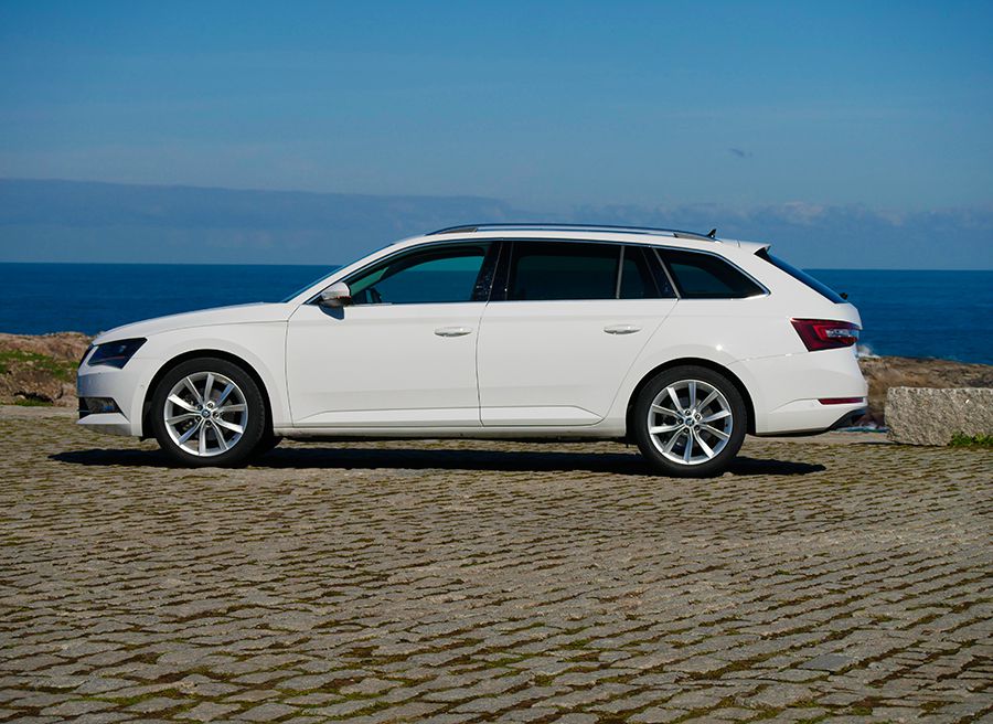Prueba del Skoda Superb Combi 1.6 TDi 120 CV DSG 2015, Coruña, Rubén Fidalgo