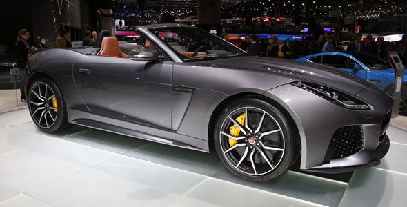 El nuevo Jaguar F-Type SVR se presenta en Ginebra El nuevo Jaguar F-Type SVR se presenta en Ginebra