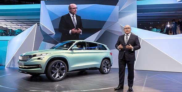 El SUV Skoda Vision S Concept en Ginebra 2016 El SUV Skoda Vision S Concept en Ginebra 2016