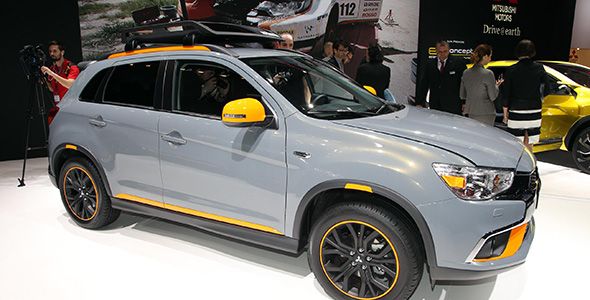 Mitsubishi ASX 2017 en Ginebra: a la conquista del mercado SUV Mitsubishi ASX 2017 en Ginebra: a la conquista del mercado SUV