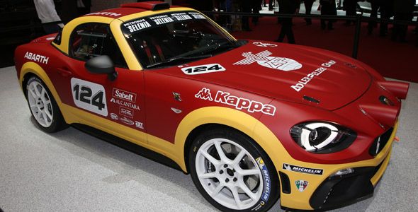 Abarth 124 Rally, la marca del escorpión regresa a la competición Abarth 124 Rally, la marca del escorpión regresa a la competición