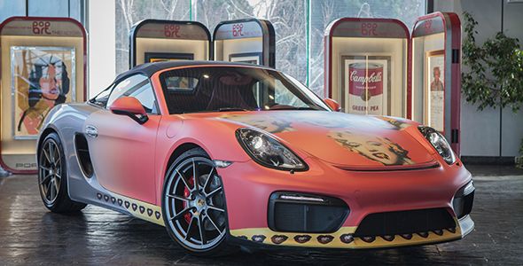 Porsche y su exposición itinerante en homenaje a Andy Warhol Porsche y su exposición itinerante en homenaje a Andy Warhol