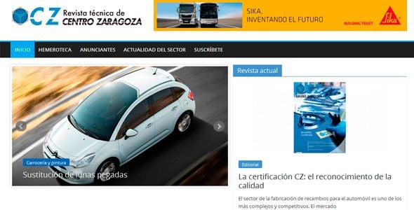 La nueva web de la revista de Centro Zaragoza La nueva web de la revista de Centro Zaragoza