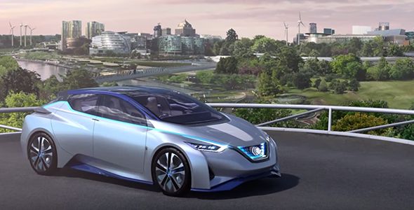 Así se cargarán los coches en el futuro según Nissan y Foster + Partners Así se cargarán los coches en el futuro según Nissan y Foster + Partners