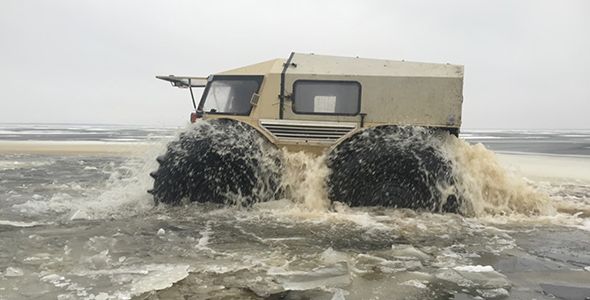 Sherp ATV, el vehículo anfibio definitivo Sherp ATV, el vehículo anfibio definitivo