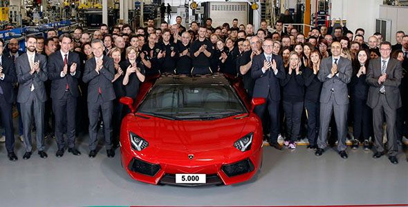 Ya hay 5.000 Lamborghini Aventador en el mundo Ya hay 5.000 Lamborghini Aventador en el mundo