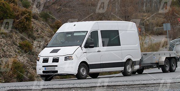 Fotos espía del nuevo Volkswagen Crafter 2017 Fotos espía del nuevo Volkswagen Crafter 2017