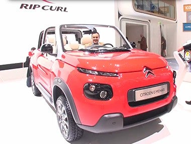 El Citroën E-Mehari, en vídeo El Citroën E-Mehari, en vídeo