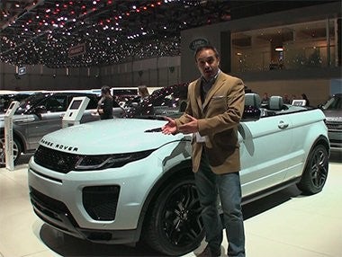 El Range Rover Evoque Cabrio en Ginebra 2016 El Range Rover Evoque Cabrio en Ginebra 2016
