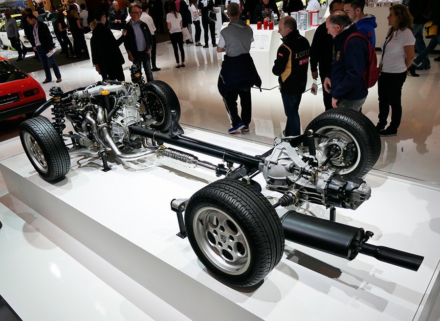 40 aniversario del transaxle de Porsche