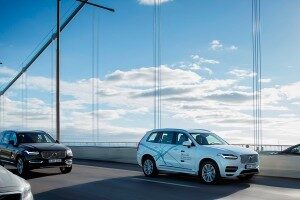 El coche autónomo de Volvo se prepara en China