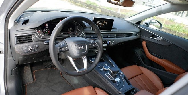 Prueba nuevo Audi A4 2.0 TDi 190 CV 2016 puesto de mando Prueba nuevo Audi A4 2.0 TDi 190 CV 2016 puesto de mando