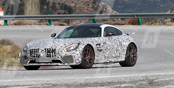 Vídeo espía del Mercedes AMG GT R Vídeo espía del Mercedes AMG GT R