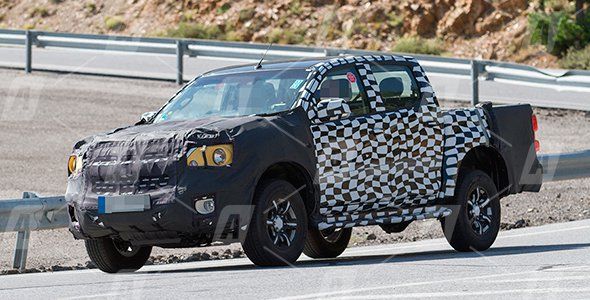 Fotos espía del nuevo Isuzu D-Max Fotos espía del nuevo Isuzu D-Max