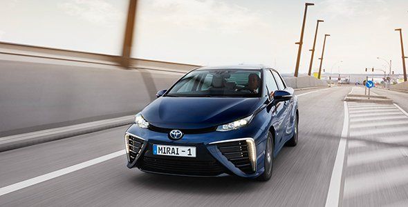 El Toyota Mirai en el Congreso Mundial del Hidrógeno de Zaragoza El Toyota Mirai en el Congreso Mundial del Hidrógeno de Zaragoza