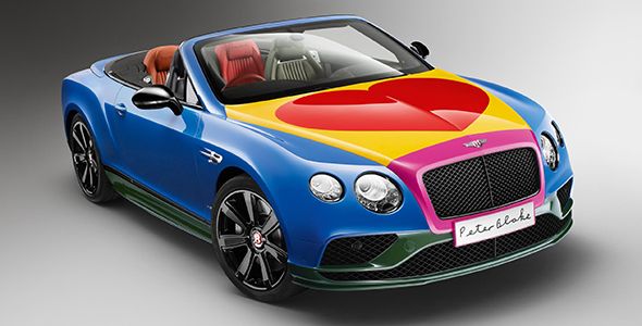 Sir Peter Blake diseña un Bentley Continental GT V8 S Cabrio único Sir Peter Blake diseña un Bentley Continental GT V8 S Cabrio único