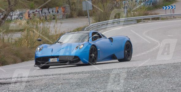 Fotos espía del Pagani Huayra Fotos espía del Pagani Huayra
