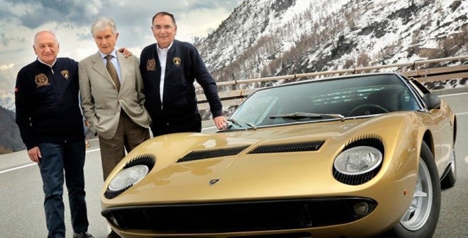 El Lamborghini Miura vuelve a las carreteras de The Italian Job El Lamborghini Miura vuelve a las carreteras de The Italian Job