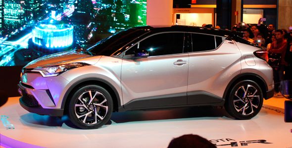 El nuevo Toyota C-HR debuta en Madrid Auto 2016 El nuevo Toyota C-HR debuta en Madrid Auto 2016