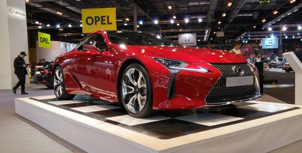 El Lexus LC 500 primicia en Madrid Auto 2016 El Lexus LC 500 primicia en Madrid Auto 2016