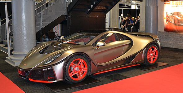 El GTA Spano debuta en el evento Jet & Prestige Car Show de Londres El GTA Spano debuta en el evento Jet & Prestige Car Show de Londres